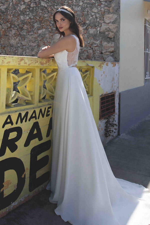 Vintage-Brautkleid Long Island – Bild 2