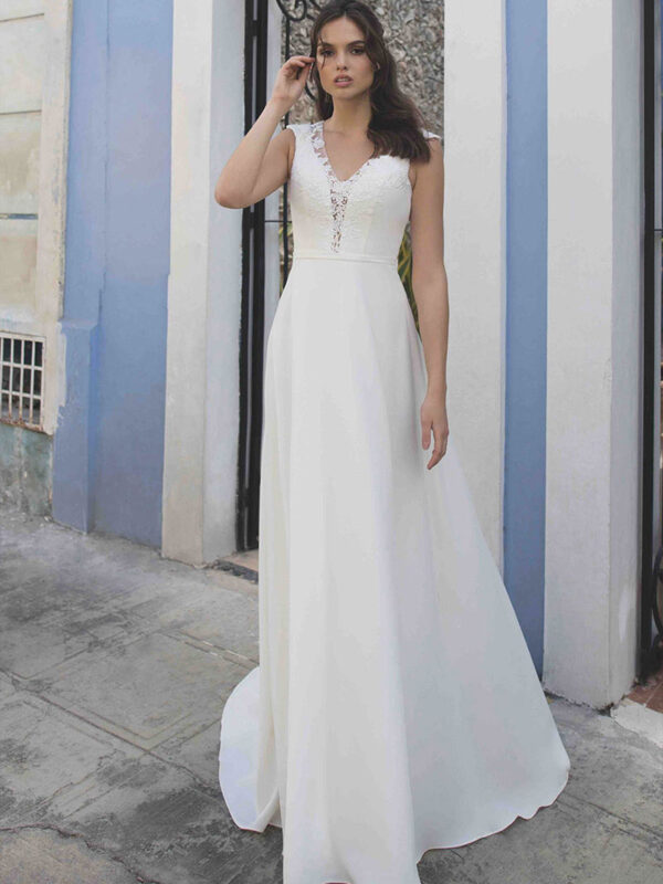 Vintage-Brautkleid Tequila Sunrise