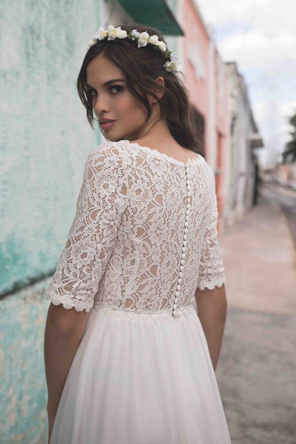 Vintage-Brautkleid Coco de Martinique – Bild 2