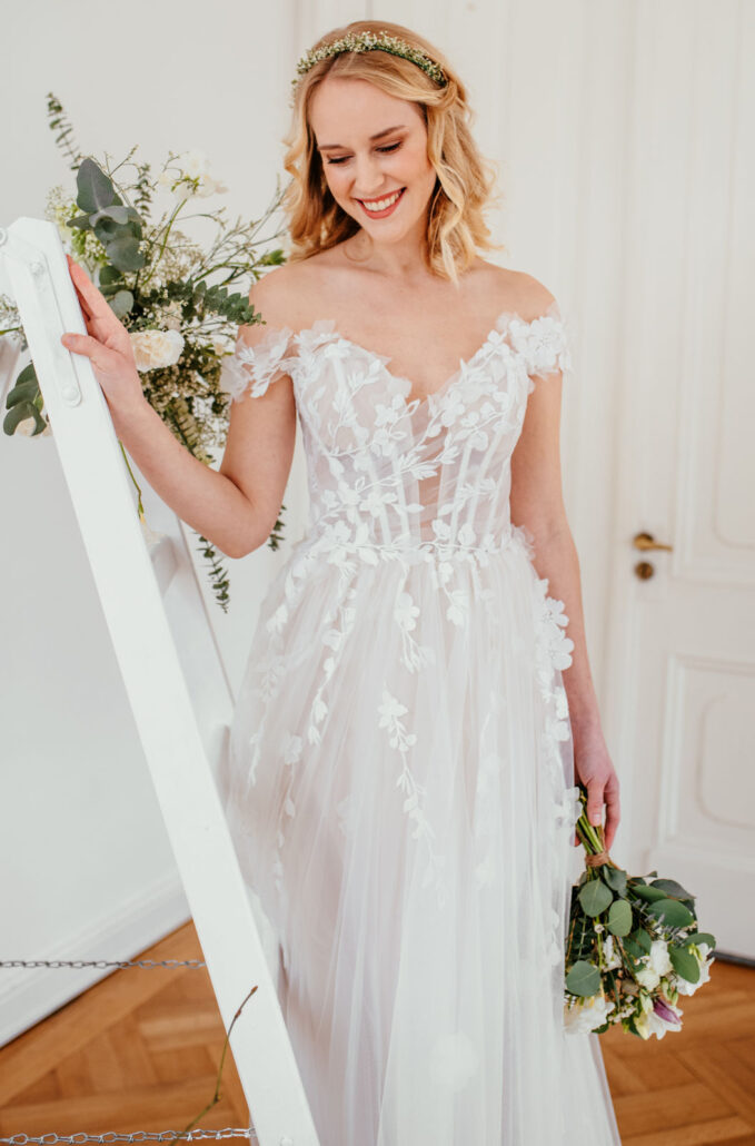 Sanna Lindström Alice Brautkleid – Detail