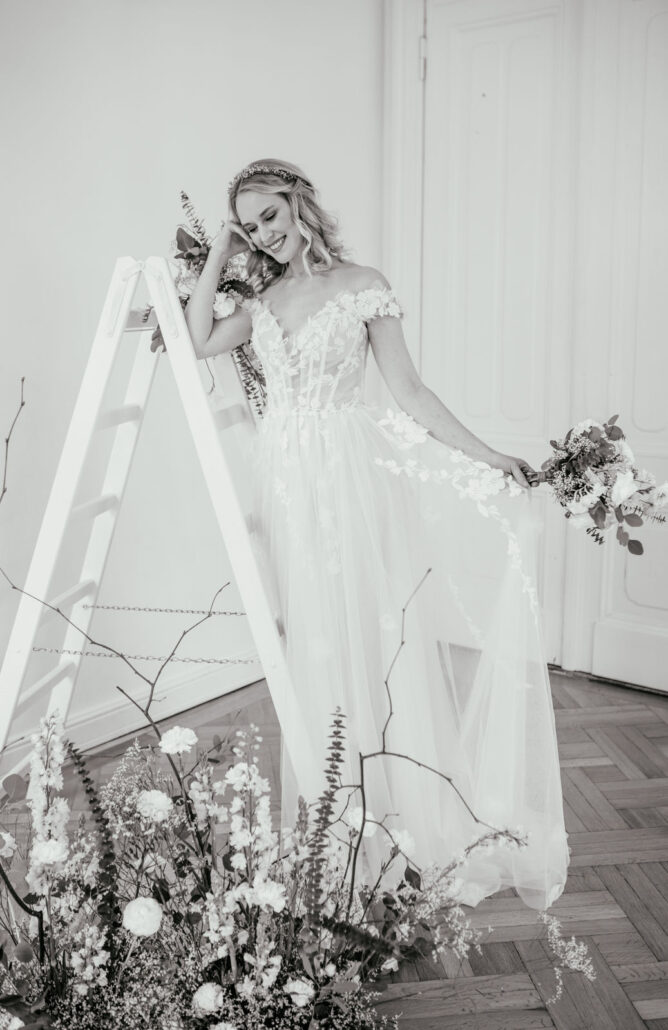 Sanna Lindström Alice Brautkleid – Detail