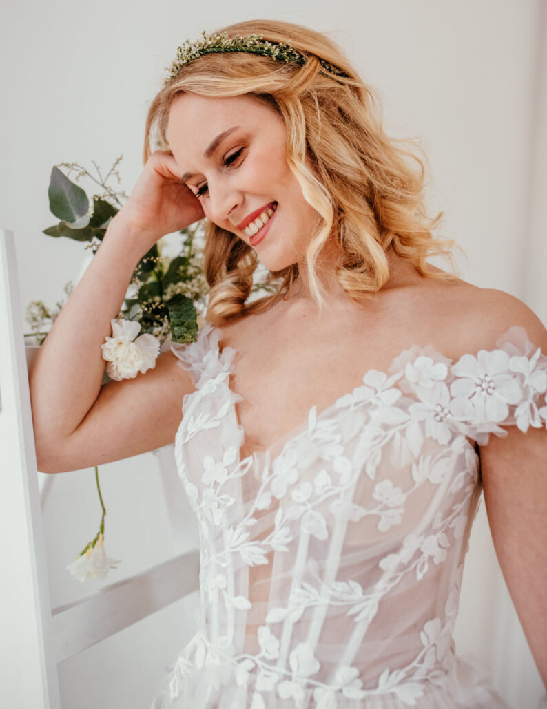 Sanna Lindström Alice Brautkleid – Detail