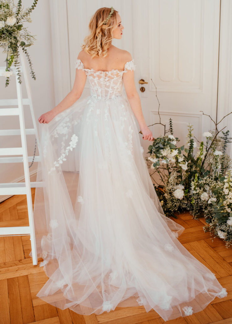 Sanna Lindström Alice Brautkleid – Detail