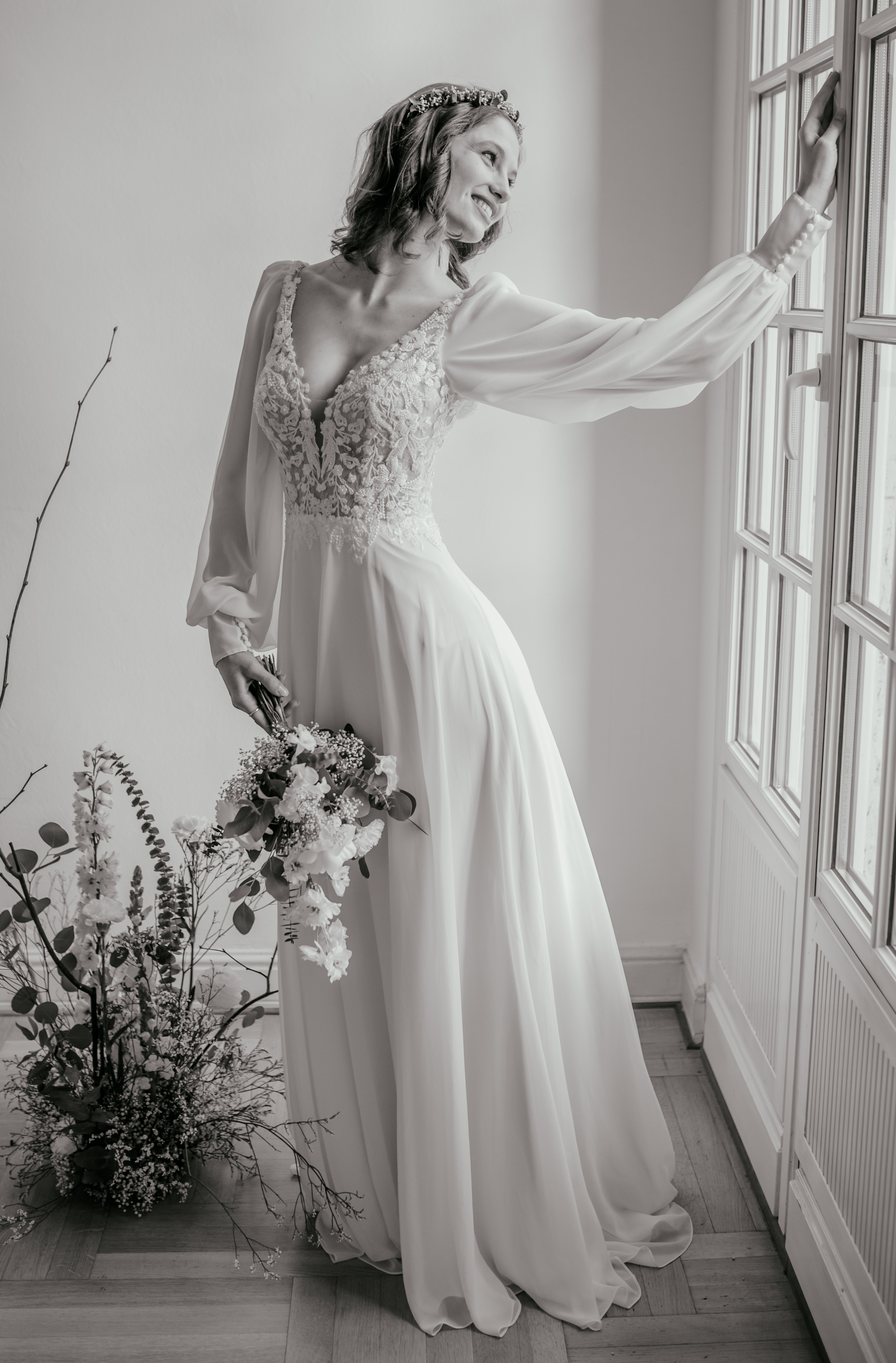 Brautkleid-Anprobe bei Brautmoden Oprée – VIP-Erlebnis