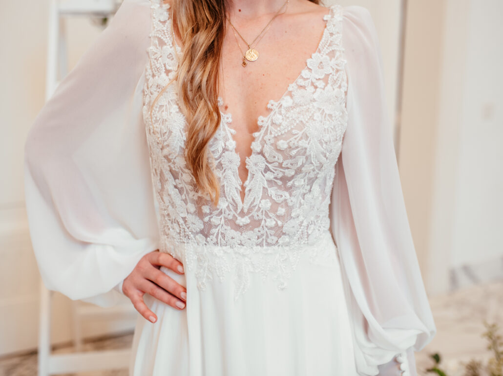 Sanna Lindström Bonnie Brautkleid – Detail