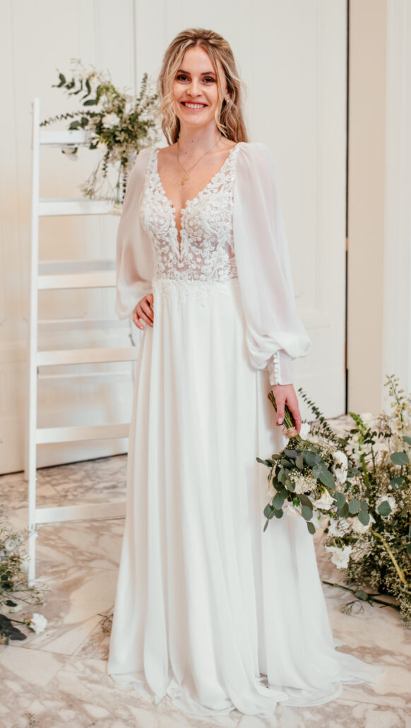 Sanna Lindström Bonnie Brautkleid – Detail