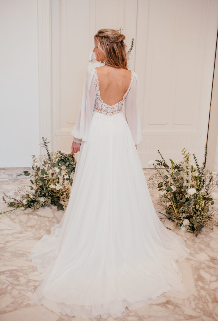Sanna Lindström Bonnie Brautkleid – Detail