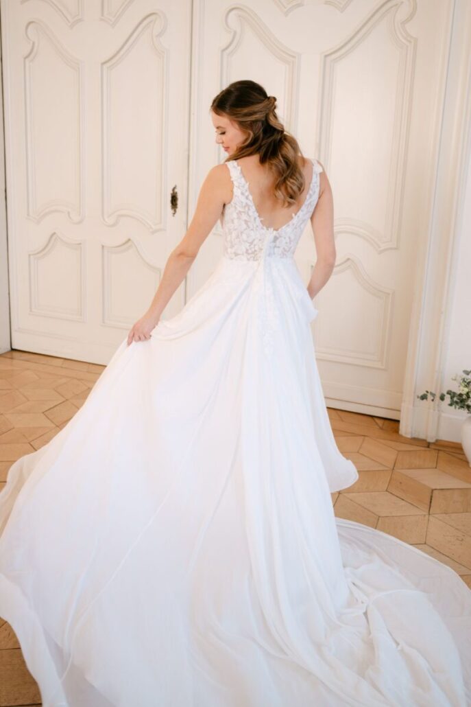 Sanna Lindström June Brautkleid – Detail