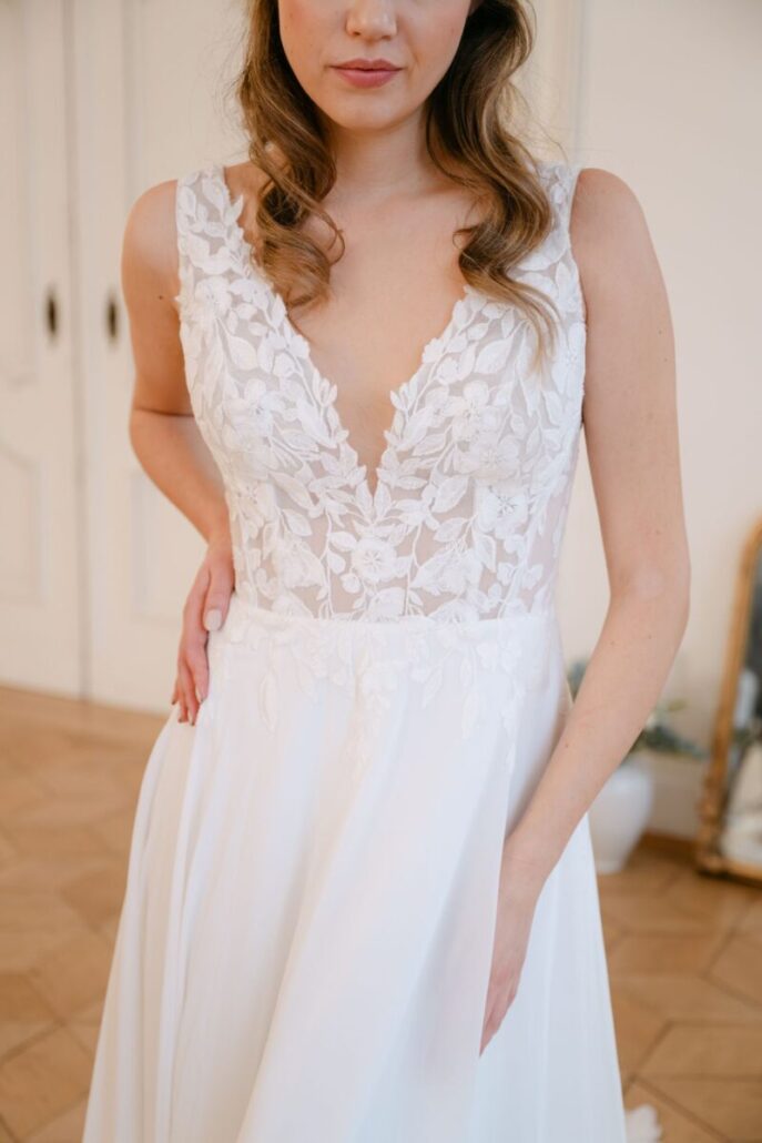 Sanna Lindström June Brautkleid – Detail