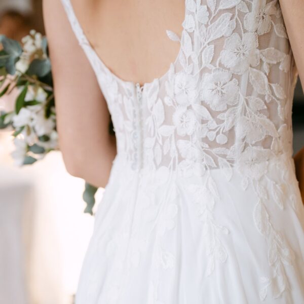 Sanna Lindström June Brautkleid – Detail