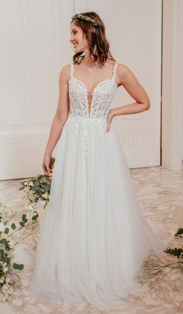 Sanna Lindström Miley Brautkleid – Detail