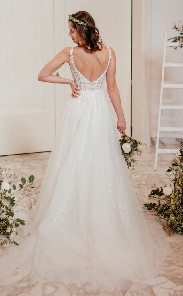 Sanna Lindström Miley Brautkleid – Detail