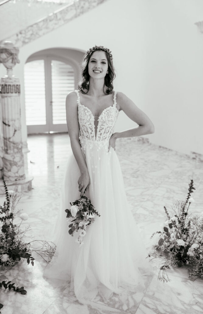 Sanna Lindström Miley Brautkleid – Detail
