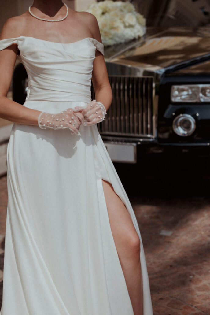 Sanna Lindström Tess Brautkleid – Detail