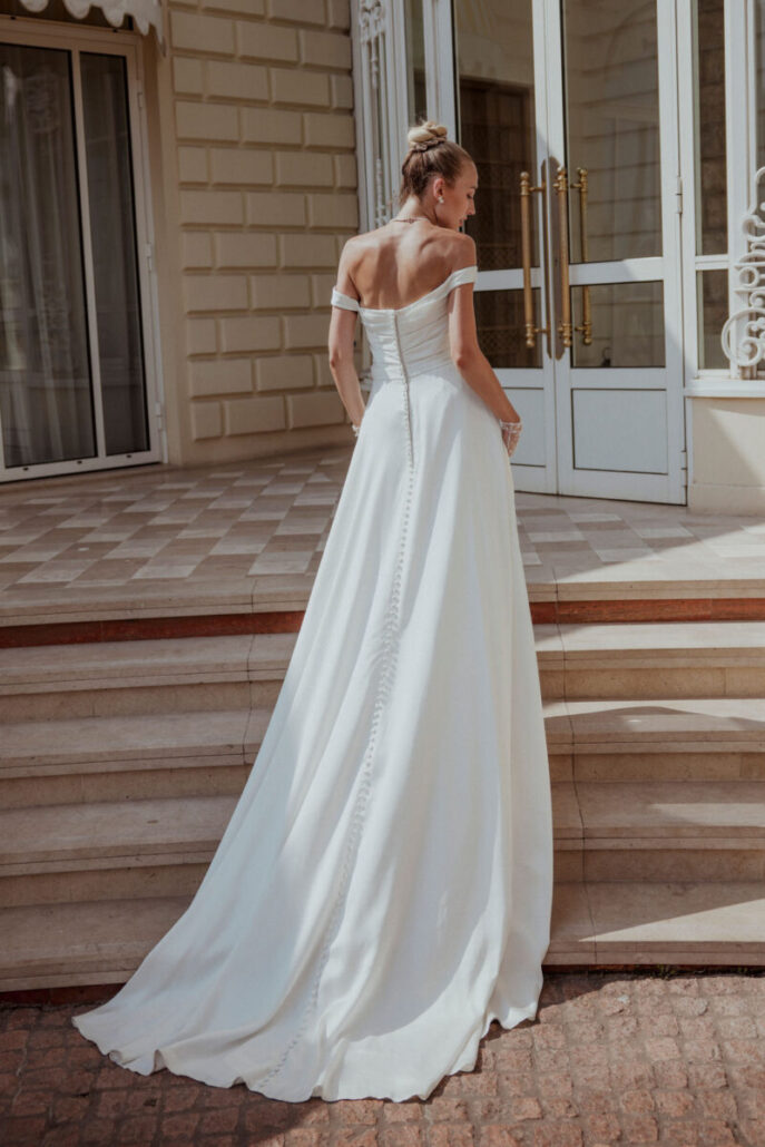 Sanna Lindström Tess Brautkleid – Detail
