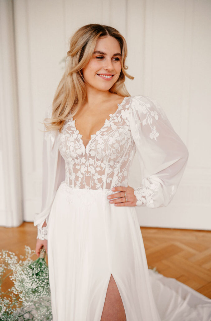 Sanna Lindström Zoe Brautkleid – Detail