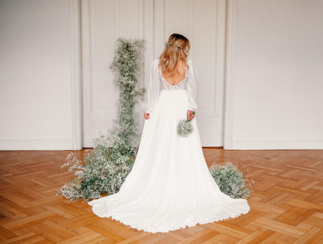 Sanna Lindström Zoe Brautkleid – Detail
