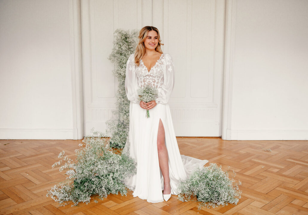 Sanna Lindström Zoe Brautkleid – Detail